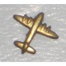 Airplane C-54, gold  Ribbon Attachment