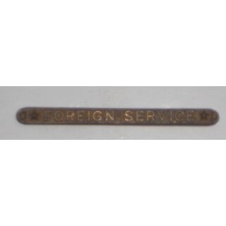 "Foreign Service" Bar Auflage