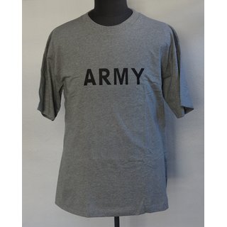 ARMY Sporthemd, kuzarm, grau, alte Art, verschiedene