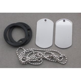 US Dog Tag Set, printing possible