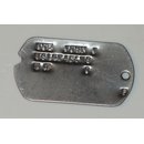 Erkennungsmarkensatz mit Silencer