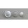 Uniform Button new style, with Rim, silver