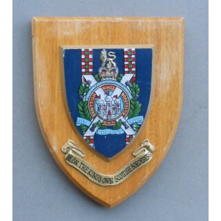 The Kings Own Scottish Borderers Plaque