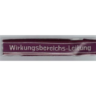 Wirkungsbereichsleitung 
