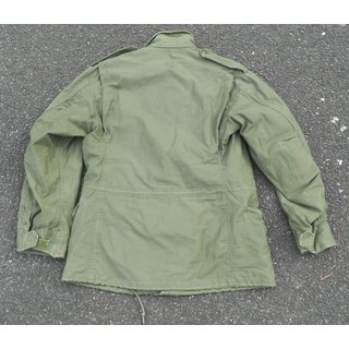 US M-65 Field Jacket, olive, w/o Insignia