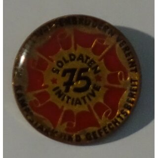 Soldateninitiative 75, Abzeichen