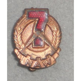 Re-Building Pin 1960-68, bronze