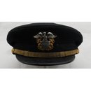 US Navy Officers Service Cap, WWII, black