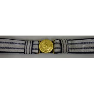 Officers Parade Belt, Navy, Stasi, Metal wire, late Style