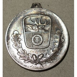 Medal for the Hunting Dog Exam, silver