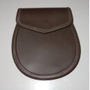 Day Sporran, Leather, brown