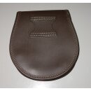 Day Sporran, Leather, brown