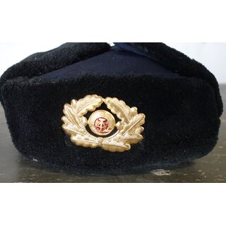 NVA Winter Fur Cap, Navy Officers