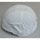 Austrian Helmet Cover Snow Camo, white