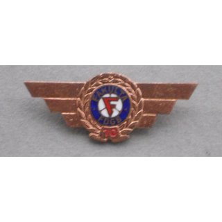 Fakulta Honour Badge for longtime accident free Membership, bronze