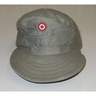 Austrian Forces Summer Field Cap, olive, old style HBT,...