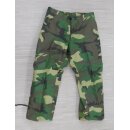 ECWCS Regenhose, PTFE- Laminat, Woodland Camouflage