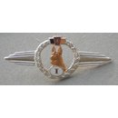 Achievement Badge for exemplary Dog Handlers, 1st Class
