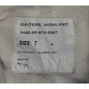 Scottish Highland Gaiters / Spats, white