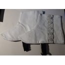 Scottish Lowland Gaiters / Spats, white