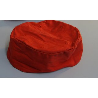 Cap Foodhandlers, red,Tri-Services