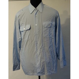 Diensthemd, Bundeswehr, hellblau, langarm