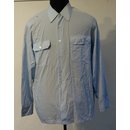 Diensthemd, Bundeswehr, hellblau, langarm