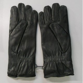 Kampfhandschuhe, Leder, schwarz, MK II