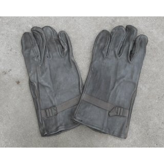Glove, Shell, Leather, M-1949, D3A, schwarz, neu