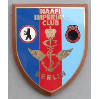 NAAFI Imperial Club Berlin Plaque