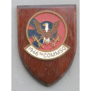 1946th Communications Squadron Plaque