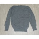 Bundeswehrpullover, V-Neck, grau