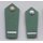 Shoulder Boards, "green" Police, used, small, female, singles