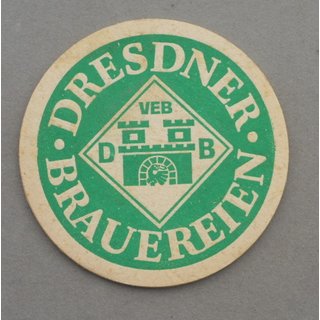 VEB Dresden Breweries  Coaster