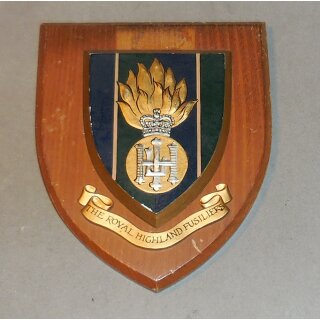 The Royal Highland Fusiliers Wall Plaque