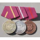 ZV Medaillenspange, 3 Auszeichnungen