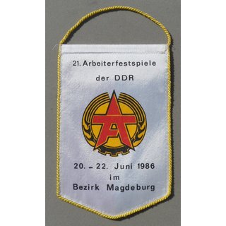Workers Festival, Magdeburg District Pennant