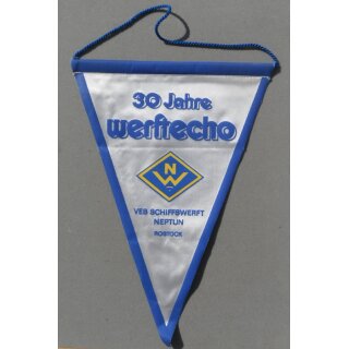 Werftecho - VEB Schiffswerft Neptun Wimpel
