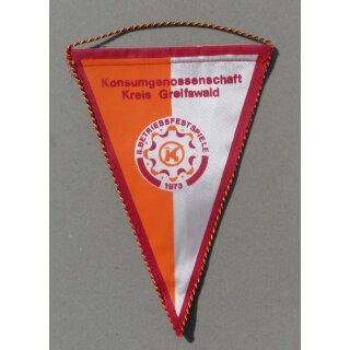 Konsumgenossenschaft Kreis Greifswald Wimpel