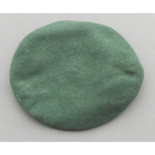 Beret Federal Police BGS green without Badge, worn