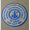 Abzeichen, 30 Jahre GST, verschiedene