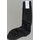 Socks, Mens, Thin, Wool/Nylon, black