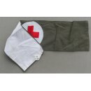 Sanitätspersonal, Armbinde, oliv/weiß