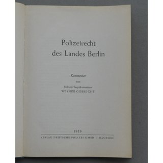 Police Law of Berlin