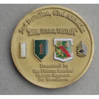 63rd Armored Regiment Unit Coin