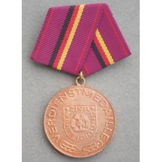 Verdienstmedaille der Zivilverteidigung, bronze