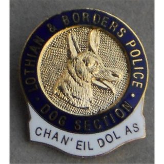 Lothian & Borders Police Dog Section Badge