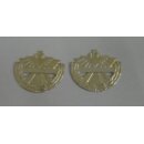 Austrian Customs Zollwache Collar Attachments