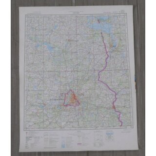 General Staff Map, Berlin, 1: 500.000