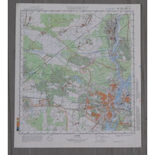 Generalstabskarte Berlin, 1:50.000 